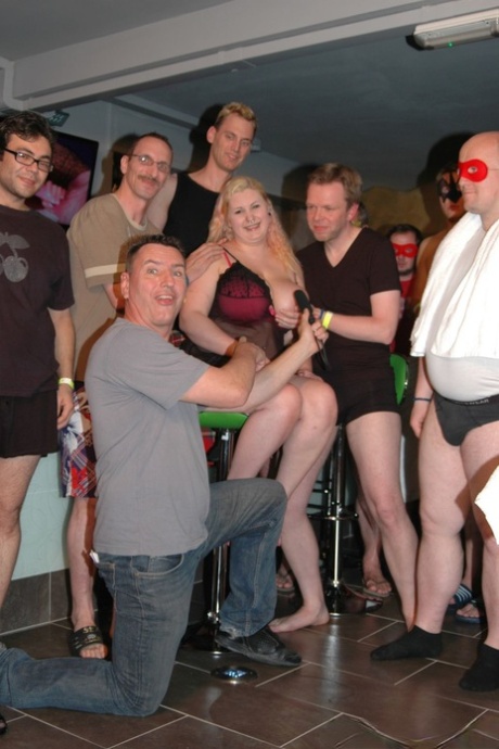 Horny amateur nymphos take several rock hard cocks at a house party